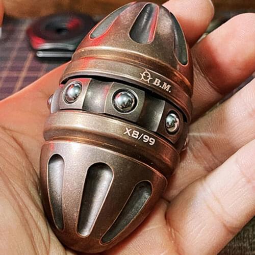 Worm Egg Antistress Toy Fidget Spinner Metal Push Egg EDC Adul Stress Reliever Toys PPB Funny Gift