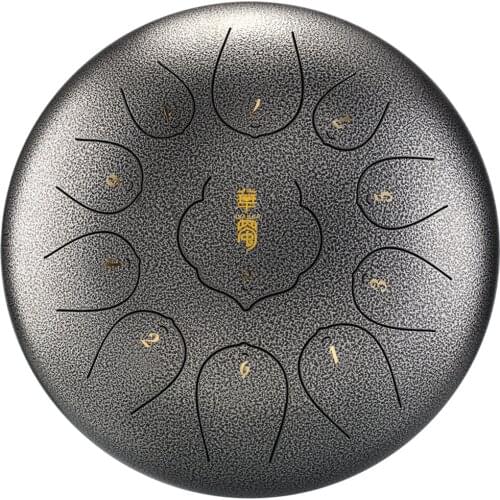 Steel Tongue Drum 10 Inch 11 Notes Hand Pan Drum Tank With Drumsticks Carrying Bag Percussion Instruments Accessories