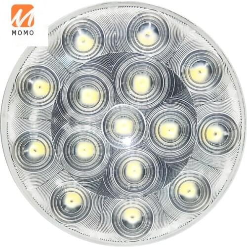 High quality bus trailer lighting accessories 4inch 12v round LED back up function light