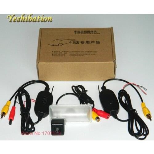 Yeshibation Wireless CCD Night Vision HD Wide Angle Camera For Subaru Outback Sport Sedan/Wagon 2011~2015 Back Up Park Camera