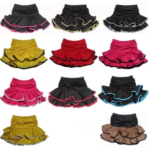 2021 Dance Skirt Pants Ballet Tutu 14 Colors Girls Kids Women Latin With Security Short Ballroom Name