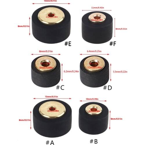 Cartridge Audio Radio Movement Pinch Roller Tape Recorder Pressure Cassette Belt Pulley for SO-NY Player Stereo Technics