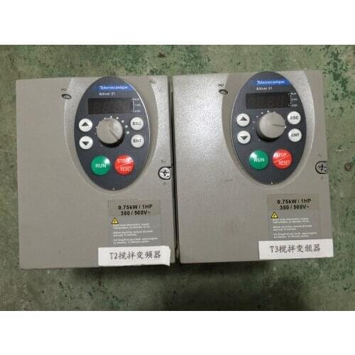 0.75KW 380V ATV31H075N4A Inverter, used one , 90% appearance new , test goods , free shipping
