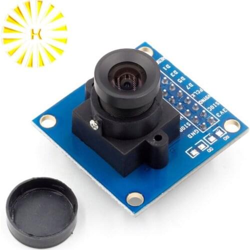 1Pcs Blue OV7670 300KP VGA Camera Module for arduino DIY KIT Connector