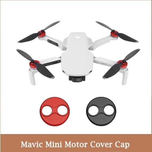 4PCS DJI Mavic Mini Motor Cover Cap Drone Dust-proof Engine Protector Guard Protective Accessory Aluminium Light Slip-over