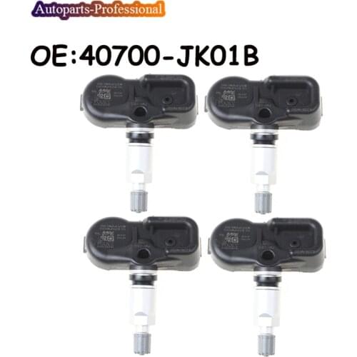 4 pcs/lot Auto Parts For NISSAN 370Z CUBE JUKE MURANO ROGUE TPMS Tire Pressure Monitoring Sensor 40700-JK01B 40700JK01B PMV-C813