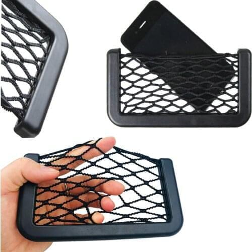 3M Black Car Net Pocket Stickers For AUDI A1 A3 A4L B8 A6L A8L A4 A5 S5 S6 A6 A8 S8 Q3 Q5 Q7 SQ5 Q1 TTS R8 RS5 RS7 RS3 S3 A7 TT