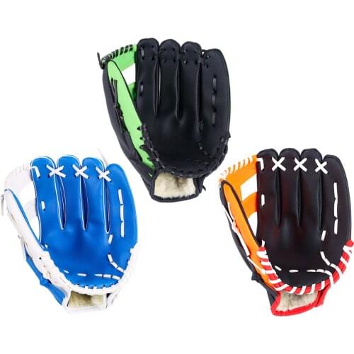 Baseball Gloves Soft Leather Softball Teeball Glove Glove Outdoor Sports