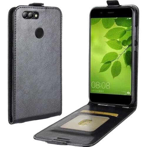 For Huawei Nova 2 case Nova 2 Flip PU Leather Silicone up and down Hit ColorFull Phone Case For Huawei Nova 2 Back Cover