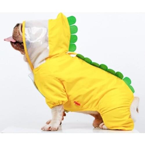 Pet Dog Raincoat French Bulldog Dog Clothes Waterproof Clothing Welsh Corgi Pomeranian Poodle Bichon Schnauzer Maltese Rainwear