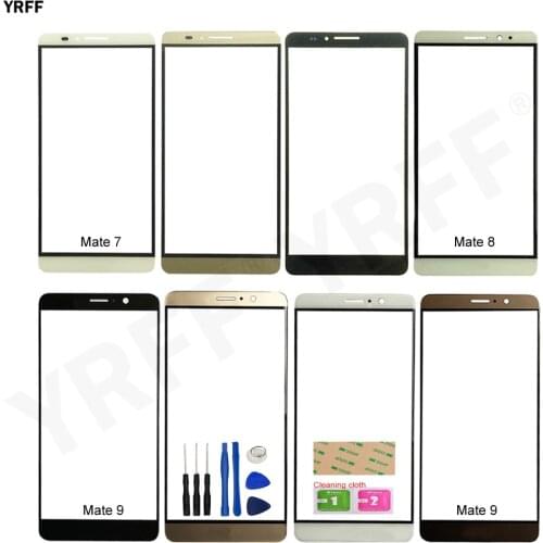 5.9'' Mate 9 Mobile Touch Screen Outer Glass For HuaWei Mate 9 Mate9 Front Glass Panel Replacement