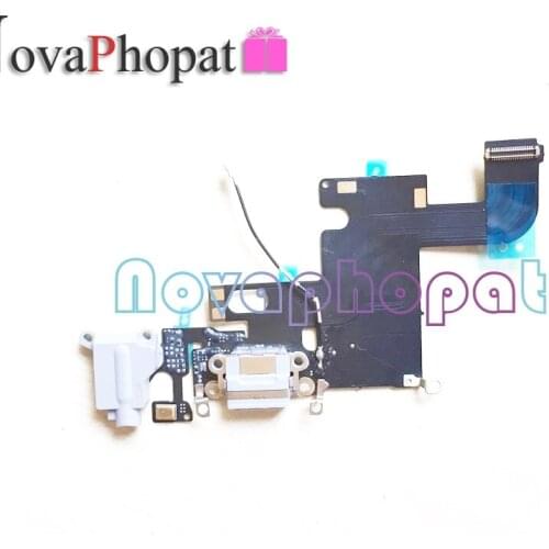 10pcs/lot Novaphopat For Apple 6 Iphone6 USB Dock Charging Charger Port Connector Flex Cable Replacement