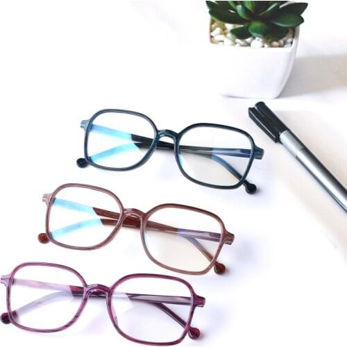 Bocamor 2021 spring new retro reading glasses can be used for men and women plastic glasses frames reading glasses low price