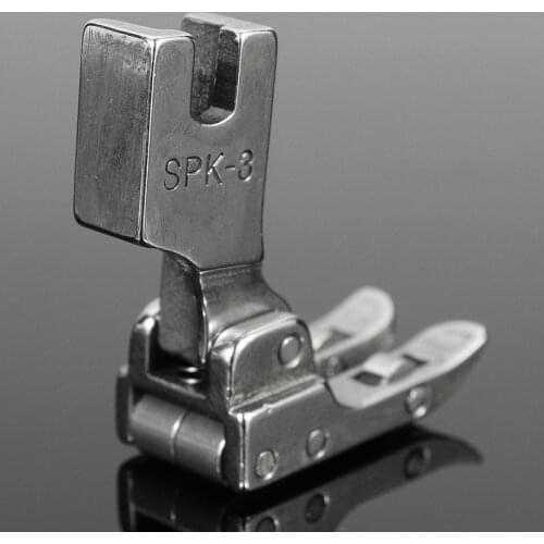 Industrial Sewing Machine Roller Presser Foot Spk-3 With Bearing All Steel Presser Foot Leather Coated Fabric