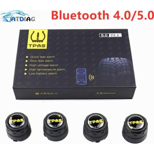 TPMS Tire Pressure Alarm system Sensor For Car tpms Bluetooth 5.0 TMPS Android/IOS Tyre Pressure Monitoring System