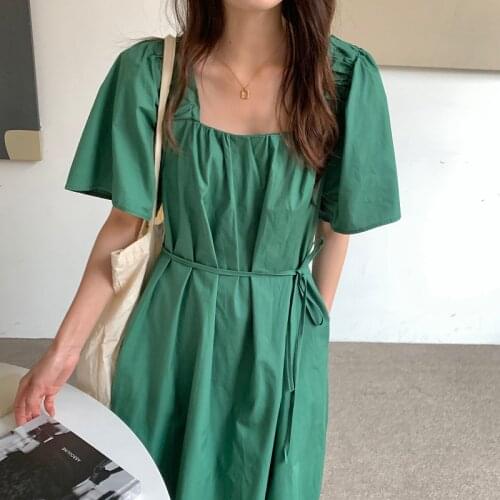 Snordic Summer Dresses With Flounces