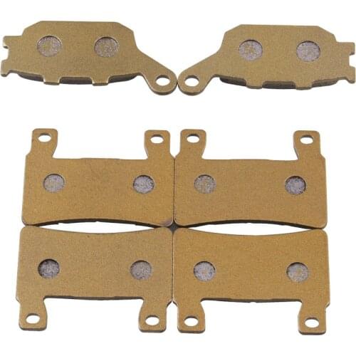 6 PCS Motorcycle Rear Front Brake Pads For HONDA CBR 600 F4 F4i Sport CBR 929 RR-FIREBLADE CBR900 RR VTR 1000 SP-1 (SP45) QC0234