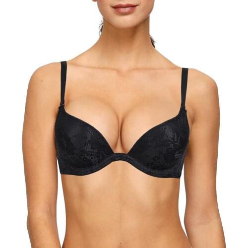 New Sexy Women Lingerie Bras for Push Up Lace Floral Bra Ultra Padded Underwire Plus size 30 32 34 36 38 40 42 44 A B C D DD E