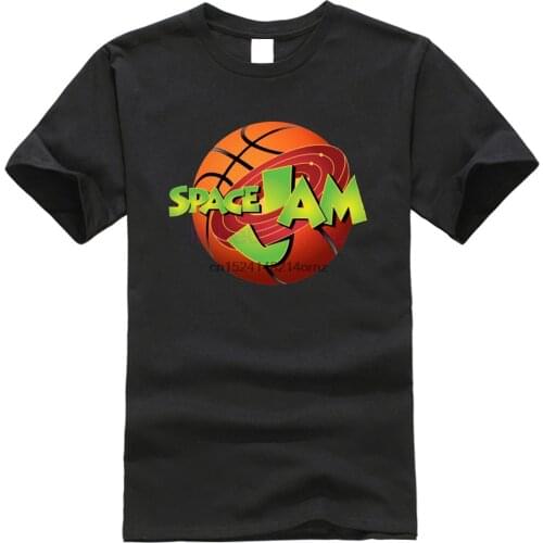2019 Summer cotton Short Sleeve T Shirt New Brand Men T-Shirt SPACE JAM SHIRT