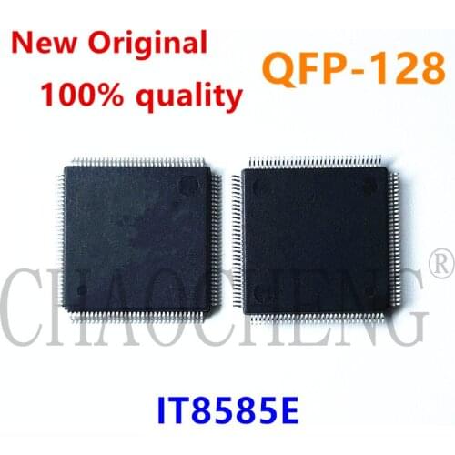5 peças) chipset 100% new it8585e fxa fxs QFP-128