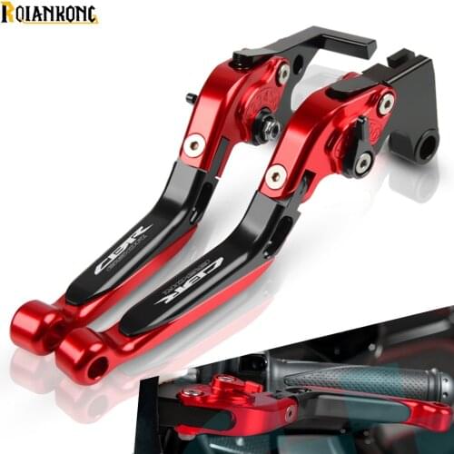 Motorcycle Accessories Brake Levers Aliuminum Adjustable Brake Clutch Lever Handlebar For Honda CBR CB 650R 650 R 2018 2019 2020
