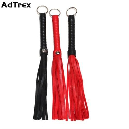 BDSM Flirt Leather Horse Whip Flogger Sexual Stimulation Erotic Product Cosplay Sex Toys For Couples Adult Game