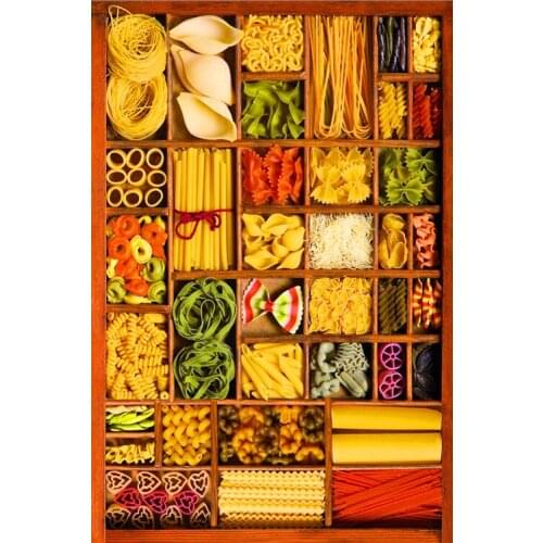 Food platter The wooden puzzle 1000 pieces ersion jigsaw puzzle white card adult childrens educational toys