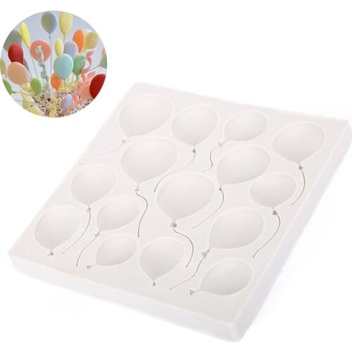JX-LCLYL Silicone Balloons Fondant Cake Decorating Sugarcraft Chocolate Mold Baking Tools