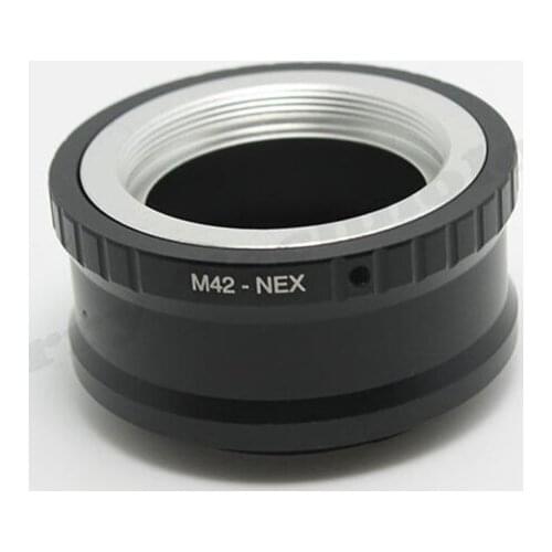 Lens mount Adapter Ring M42-NEX For 10X M42 Lens And SONY NEX E Mount body NEX3 NEX5 NEX5N NEX7 NEX-C3 NEX-F3 NEX-5R NEX6