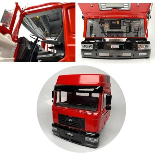 Rc Truck Body Shell Modified Accessories For 1/14 Rc Car German MAN F2000 Remote Control Tractor Truck Upgrade Parts