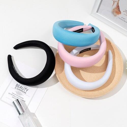 Fashion and Simple Wide Colorful Hairbands Braided Headband Hair Hoop Fashion Hair Bands Bezel Headdress Hair Accessories