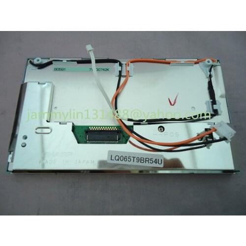 Original 6.5'' LQ065T9BR54U LQ065T9BR51U LQ065T9BR52U LCD screen display for BM&W X5 E53 E39 E38 E46 car navigation system