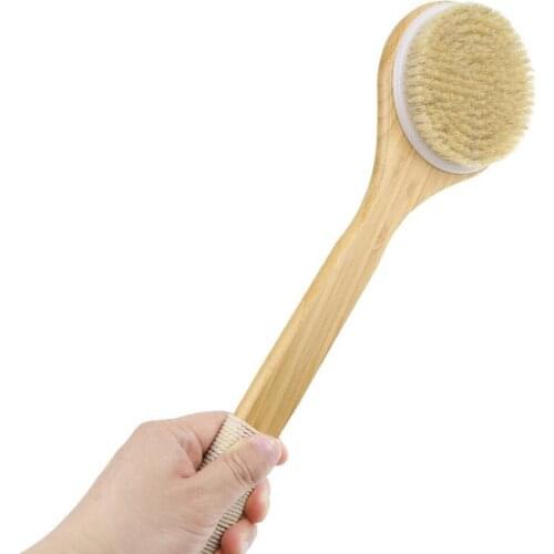 40cm Long Handle Bath Exfoliating Brush Back Scrubber Exfoliator for Shower