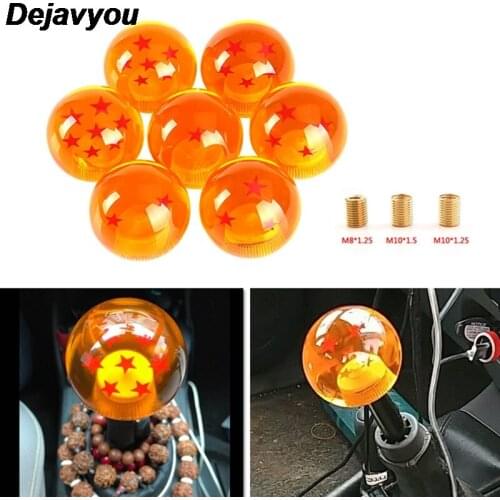 1-7 Star Personality Gear Shift Head Stop Ball Head Club Head Three Specifications Adapter 54mm Car Modification Accessories