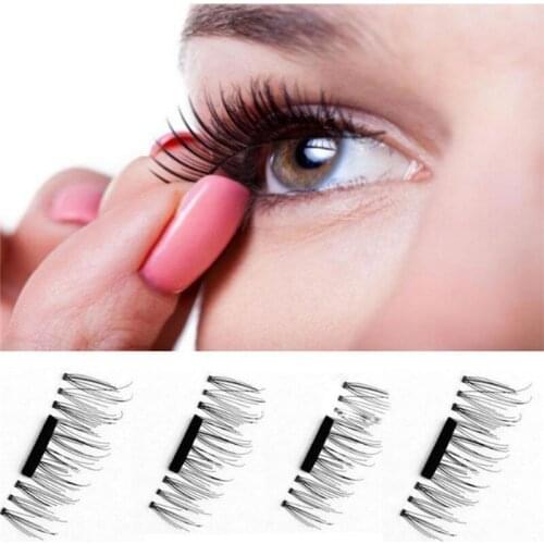 1Pair Magnetic Eyelashes Magnetic Lashes Natural False Eyelashes Magnet Lashes Women Fake False Eyelashes