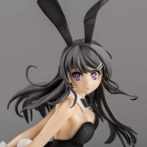26cm Anime Sexy Girls PVC Action Figure Aniplex Rascal Does Not Dream of Bunny Girl Senpai Sakurajima Mai Anime figure Model toy