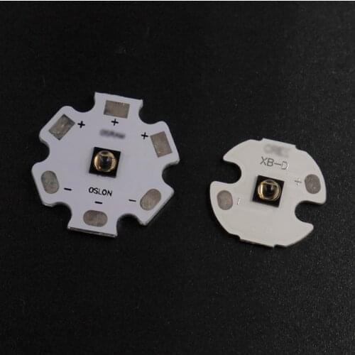 5w IR 850nm 940nm 3w led led emitter infrared SFH 4715AS Oslon black series with 16mm 20mm aluminum plate pcb board