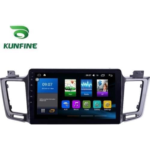 Octa Core 1024*600 Android 10.0 Car DVD GPS Navigation Player Deckless Car Stereo For Toyota RAV4 2012-2018 Radio Headunit wifi