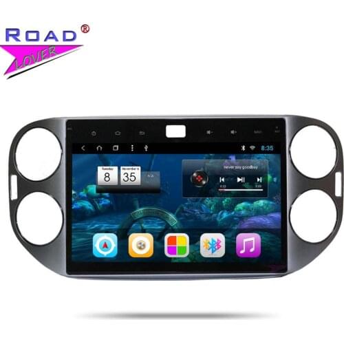 Roadlover Android 8.1 Car PC Head Unit Radio Player For VW Universal Tiguan Stereo GPS Navigation Automagnitol 2Din Audio NO DVD