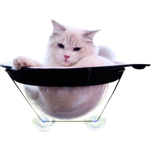 Big Sucking Discs Space Capsule Cat Nest Suction Cup Toys Pet Supplies Dog Beds Cat Hammock Cat Sun Exposure Windowsill Cat Nest