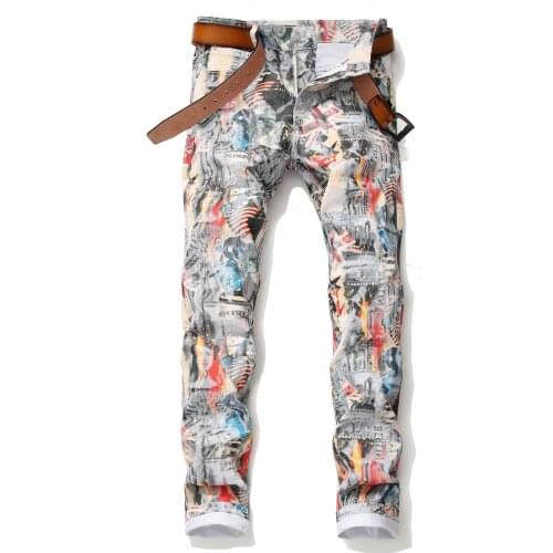 COZOK Straight Jeans For Men