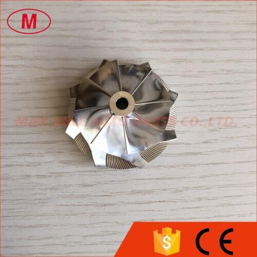 GT15-25 42.00/53.00mm 8+0 blades high performance turbocharger milling/aluminum 2618/billet compressor wheel