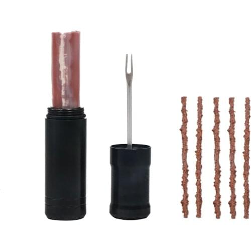 Bicycle Tubeless Tire Repair Tool Tyre Drill Puncture For Bike Urgent Glue Repair Rubber Strip MTB Road Cycling Restore Tire Kit