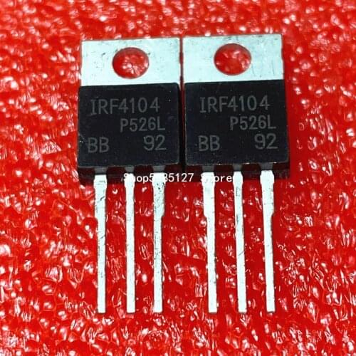 10PCS IRF4104 TO-220 40V 120A 100% New&original