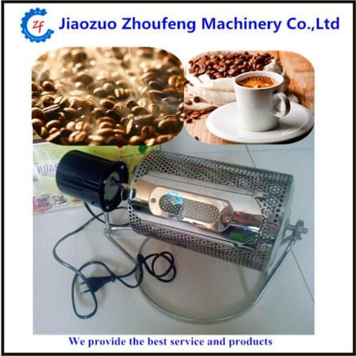 Small home use stainless steel drum coffee roaster ZF
