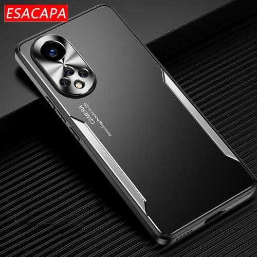 Metal Protection Camera Lens Phone Case For Huawei Honor 50 Pro SE V40 V30 Lite Hard Aluminum Cover For Huawei RNA-AN00 JLH-AN00