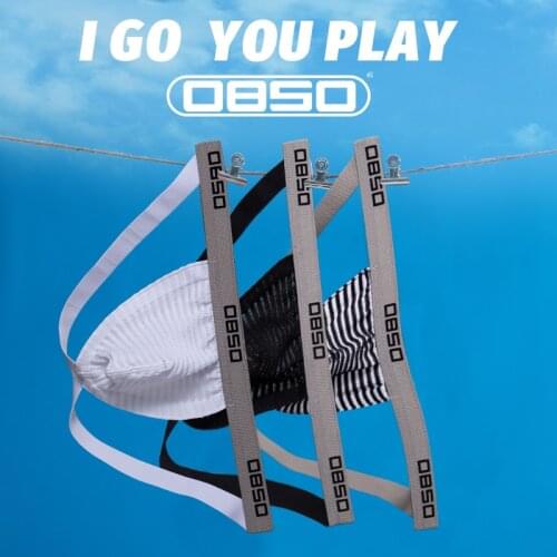 0850 G-strings Double D Design Mens Underwear Domineering Hollow Refuse Restrained Release Nature Breathable Cotton Soft T-back