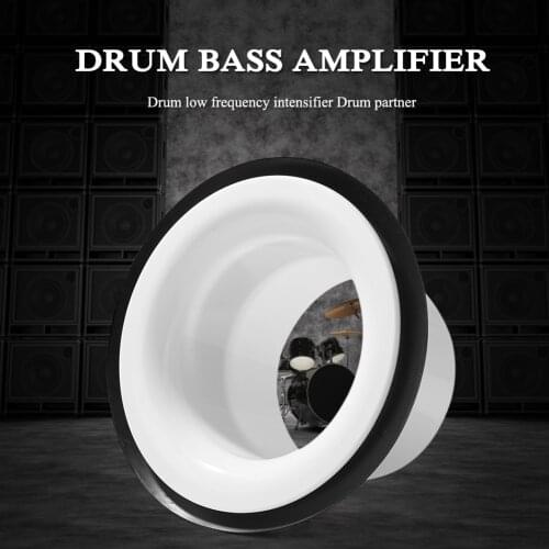 Bass drum bottom microphone bass drum enhancer woofer drum air vent drum air hole drum accessories Amplifier Percussion Parts