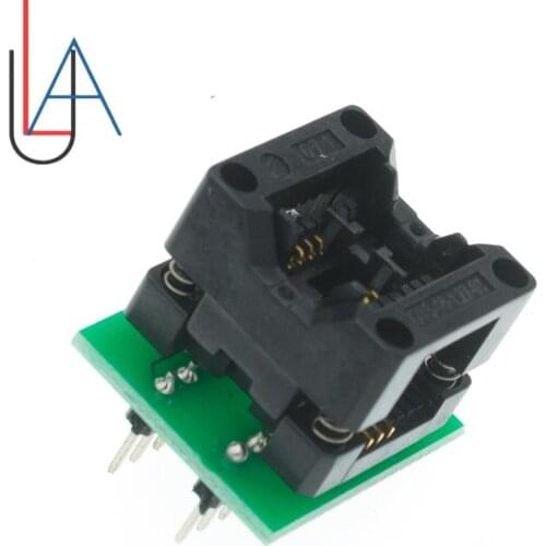 SOP16 to DIP8 Wide-body Seat Wide 150mil 200mil 208mil 300mil Programmer SOP8 Adapter Socket for EZP2010 EZP2013 CH341A IC test