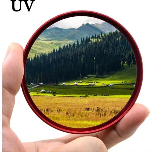 KnightX UV Filter For Canon Sony Nikon 49 52 55 58 62 67 72 77 mm 1200d accessories 500d 2000d photography 50d 700d d5300 color